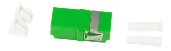 Produktbild MVT 204 004  -  LWL LC-Duplex Kupplung ohne Flansch, mit Laserschutz